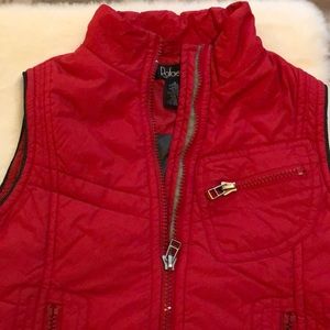 RAFAELLA SMALL EUC red vest